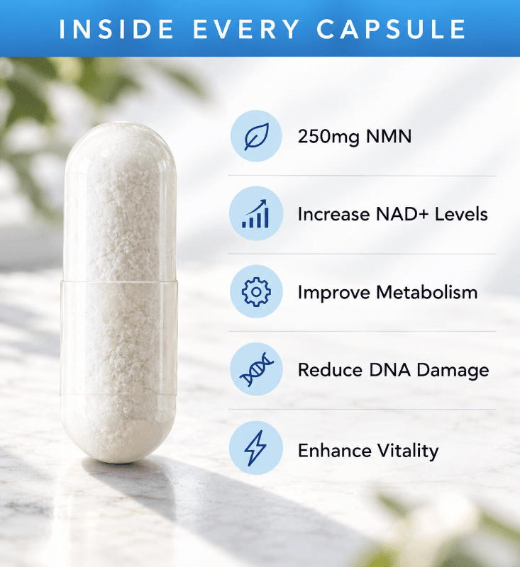 NMN Inside Every Capsule- Nmn Supplement