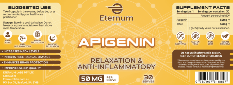 Apigenin Supplement 50mg - Image 4