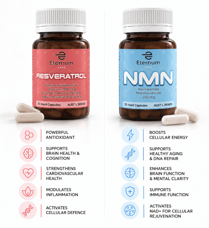 Anti Aging Supplements- Resveratrol NMN 250mg